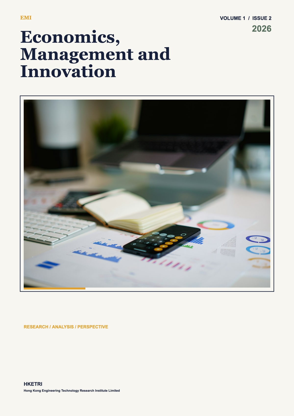 Economics, Management and Innovation, Volume 1, Issue 2, 2026 cover